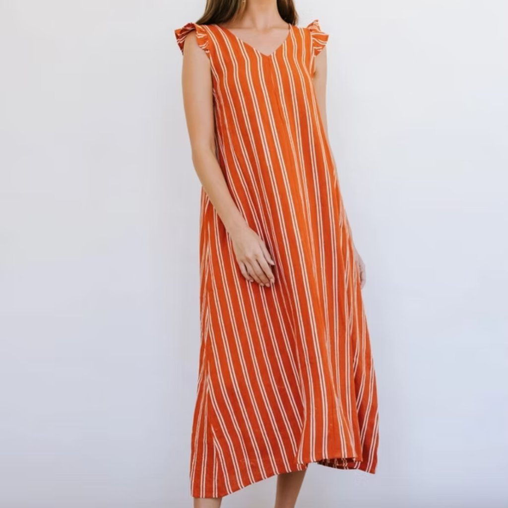 Nwot Hemmingway Stripe Sofia Dress By Sunshine Tienda
